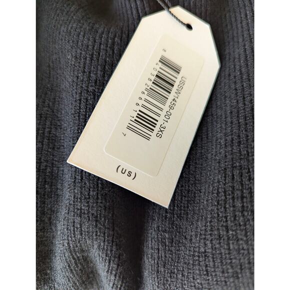 Universal Standard Black Keyhole Sweater  size 2-4 NWT - Picture 5 of 7